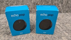 Amazon Echo Pop WiFi/Bluetooth Smart Speaker C2H4R9 Black 🔥New/Open🔥