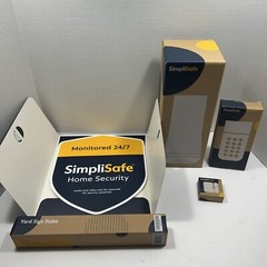 SimpliSafe Wireless Home Security Kit with Alexa and Google – 4 Piece