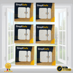 NEW 6 PK SimpliSafe Home Security LATEST Gen3 Window/Door Entry Sensor ES3 White