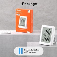 SONOFF AirGuard TH 3.6” LCD Zigbee Temperature and Humidity Sensor | SNZB-02DR2
