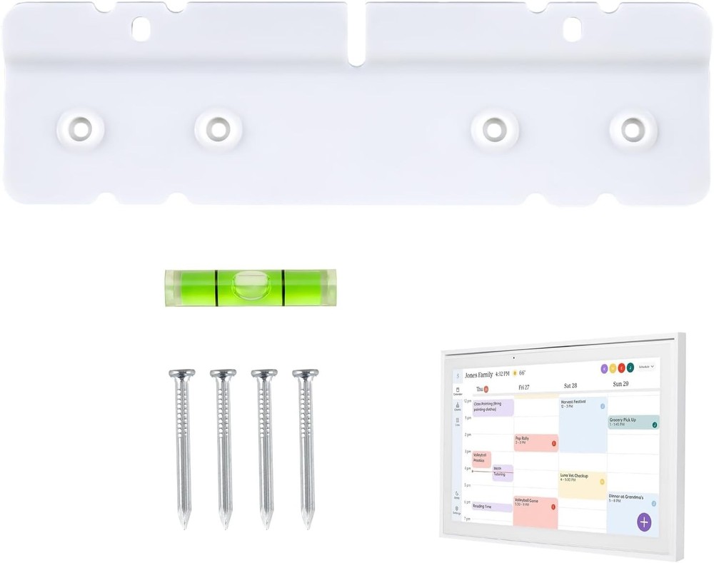 Wall Mount for Skylight 15 Inch Smart Calendar No-Drill Easy Install Bracket