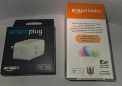 NEW AMAZON Smart Plug & A19 LED 60W Light Bulb