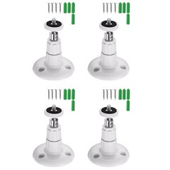 4 Set for Arlo Bracket Mounts for Ultra Cameras 360° Swivel ABS Plastic outdoor