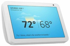 Amazon Echo Show 8 1st Gen HD smart display with Alexa, White – Brown Box