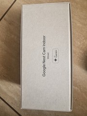 Google Nest Cam Indoor 2K Wired 3rd Gen Security Camera with Gemini Snow New