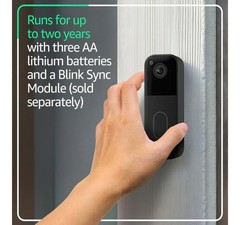 Blink Video Doorbell + Outdoor 4 (3 camera) System Bundle NEW Factory Sealed