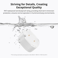 SONOFF SNZB-05P Zigbee 3.0 Water Leak Detector IP67 Waterproof Remote Control