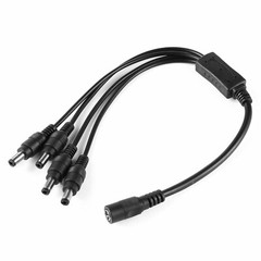 ZOSI DC 1 to 4/8 Way Power for CCTV camera system Splitter Adapter Cable Cord