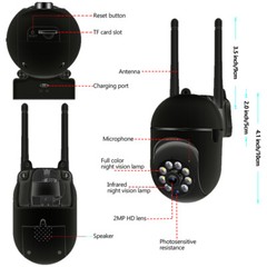 8x Wireless Security Camera System Smart Outdoor 5G Wifi Night Vision Cam 1080P