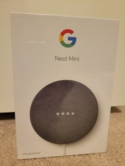 Google Nest Mini (2nd Generation) – Charcoal New Sealed GA00781-US Ships Fast