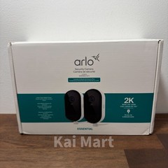 2025 Arlo Essential 2K Outdoor Security Camera System (2-Pack) – NEW SHIPS TODAY