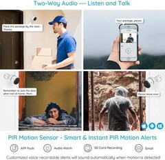 REOLINK GO : FHD 1920X1080P RECHARGEABLE 4G LTE SECURITY CAMERA – Scratch & Dent