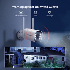 5MP IP Camera Outdoor For Jennov NVR J-Series Wireless WIFI Security System