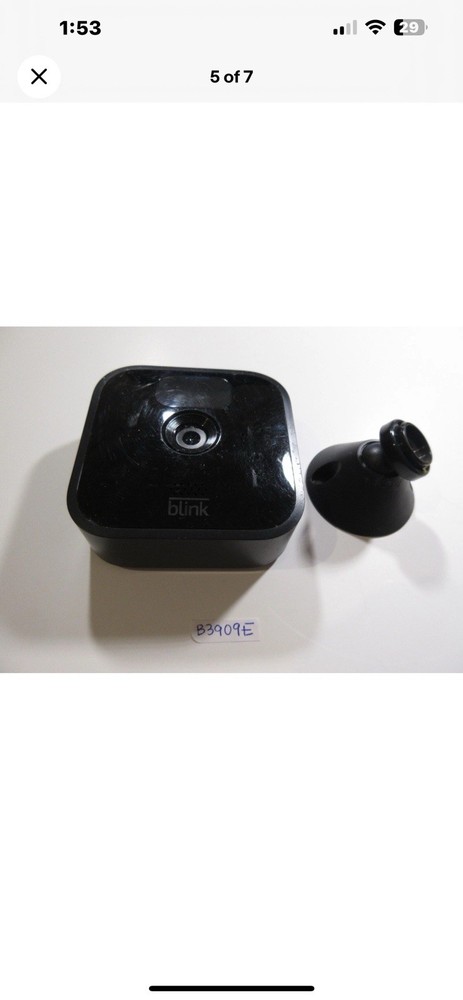 Blink 3rd Generation Indoor/Outdoor Camera BCM00400U for Parts or Repair
