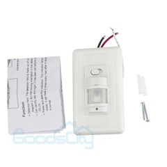 2/4Pcs Automatic PIR Occupancy Motion Sensor Light Switch Auto On/Off Infrared