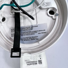 RING Floodlight Cam Wired with Motion-Activated 1080P HD Video-WHITE 5AT3T2