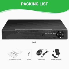 1080P Smart CCTV DVR 4/8 Channel HD Digital Video Recorder; No HDD Included