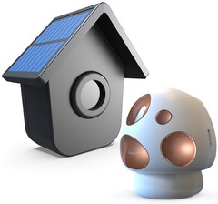 Driveway Alarm- HTZSAFE 1/2 Mile Long Range Outdoor Weatherproof Solar Wireless