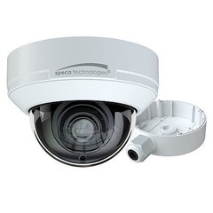 Speco O8D9M 8MP (4K) IP Dome Camera w/Advanced Analytics 2.8-12mm Motorized Lens