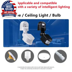 PIR Motion Sensor Switch 110V~265V LED Infrared PIR Motion Sensor Detector Wall
