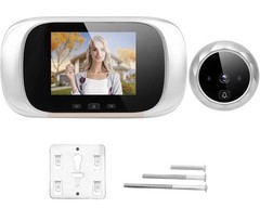 Visual Door Viewer. Memory Inside, Lcd Color Screen, Wide Vision Angle.