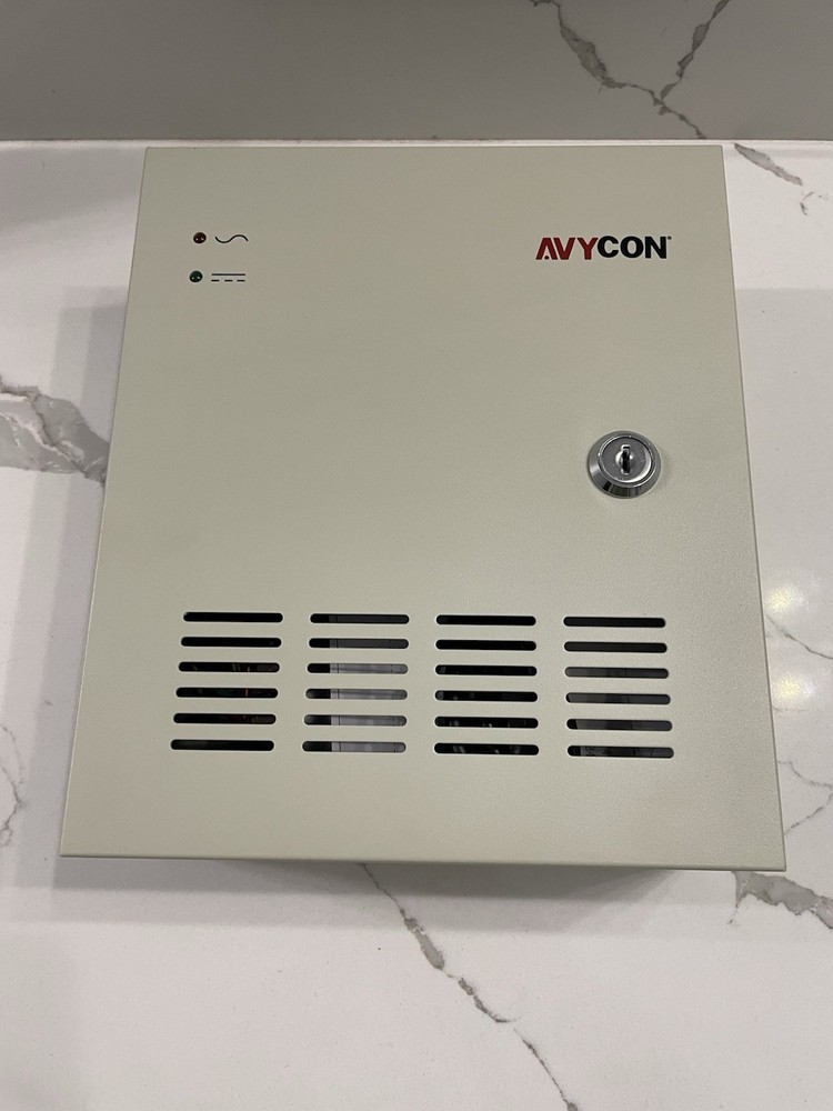 AVYCON Black Series Professional Power Supply 12V Wall Plug-In Beige