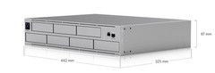 Ubiquiti UniFi Network Video Recorder Pro UNVR-Pro 2U for 19″ Shallow Depth Rack