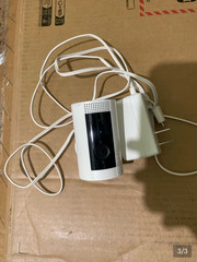 Ring Compact Security Camera in White and Black