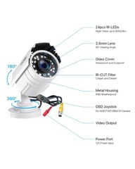 ZOSI 2MP 1080P 4in1 Security Camera Wired Home CCTV Camera Night Vision Outdoor