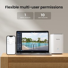 Reolink 4K WiFi Security System 360° PTZ Home Hub Trackmix Battery with Solar
