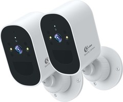 2/4PK 1080P Solar Camera Wireless WiFi Solar Power Battery Camera System Outdoor