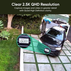 Cam v4 (Latest Model), 2.5K AI Security Camera, Indoor/Outdoor Cameras for Ho…