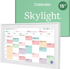 Skylight 15″ Smart Calendar Touchscreen Digital Family Planner Wall Display