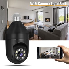 360° Panoramic Wi-Fi IP Camera 1080P Wireless E27 Light Bulb HD Security Camera