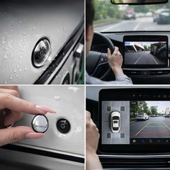 Car Camera Lens Protector,Car 360 Panoramic Camera Protective Cover,Clear 2