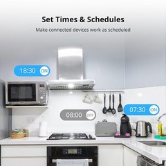 4Packs SONOFF S31 WIFI Smart Plug with Energy Monitoring,15A Smart Outlet Socket