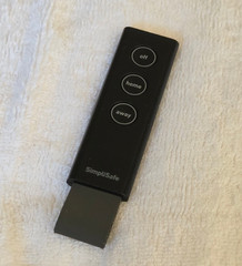 SimpliSafe Key Fob Remote Security System Model SSKF3 Black