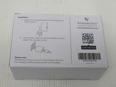 Wasserstein Power Adapter Compatible with Wyze Battery Cam Pro – WHITE