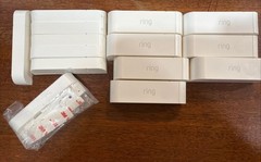 Lot Of 7- Ring Contact Sensors With Open Window Magnets 1st Gen No Batteries