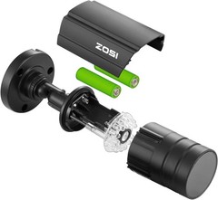 Zosi 2AK-2116E-D-US Fake Bullet Camera 2 pack battery operated – Lights up – New