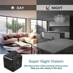 Mini APP WiFi Camera 1080P HD Motion Detection Home Security Audio Video Cam