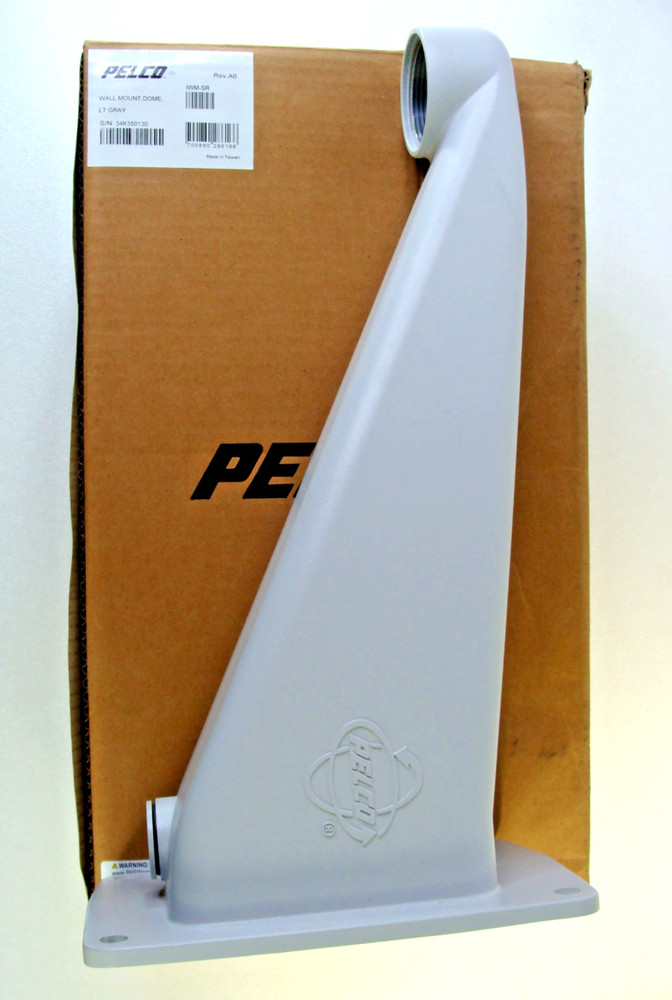 PELCO IWM-SR Dome Camera Wall Mount LT Gray, NEW