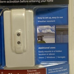 GE SILENT ALERT Wireless Alarm System Flashing LED model 45137 NEW SEALED