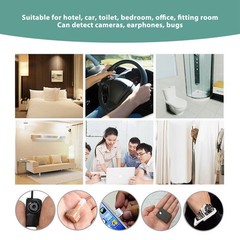 Concealed Camera Detector Portable Fast Detection For Hotels Homes ABS