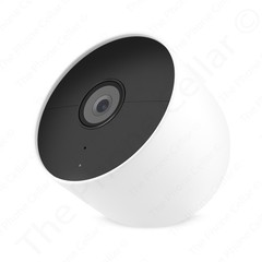 New Google Nest Cam Indoor/Outdoor Wire Free Security Camera Snow 2 Pack