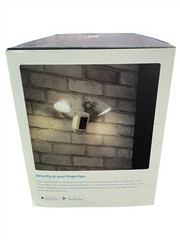 RING VIDEO FLOODLIGHT CAM 1080 HD WIRED SECURITY CAMERA (AZP030706)