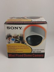 Sony SSC-CD33V Mini Fixed Dome Color CCTV Security Camera – NOS – NIB
