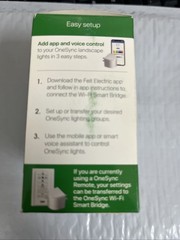 Feit Electric OneSync Landscape WiFi Bridge to Feit App Control 120-Volt Plug