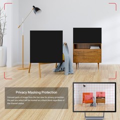 TMEZON 8CH 5IN1 1080P Video Recorder DVR for Home Security Camera with 1TB HDD