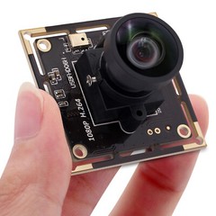 ELP 2mp No distortion Lens 1080P Camera Module 1920*1080 Low light HD USB Camera